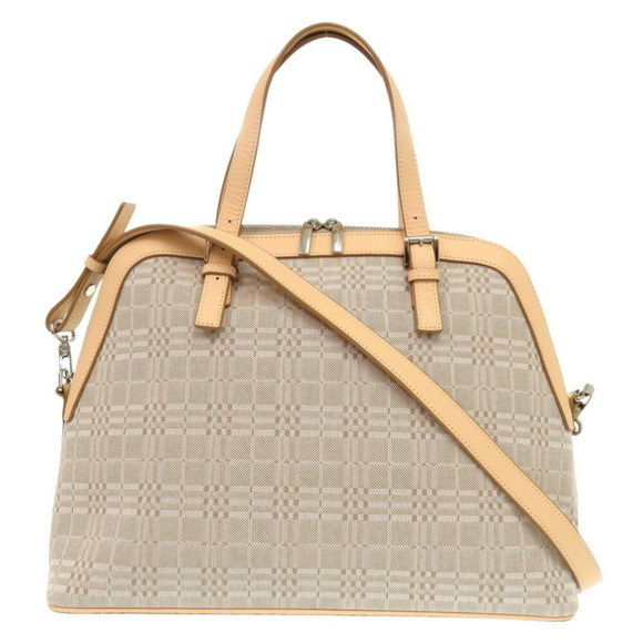 BURBERRY Canvas Beige Handbag 1791BURBERRY - Picture 2 of 10